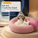 Cama, Cobertor e Osso de pelucia - Combo Conforto™