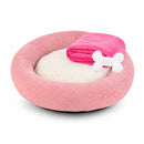 Cama, Cobertor e Osso de pelucia - Combo Conforto™