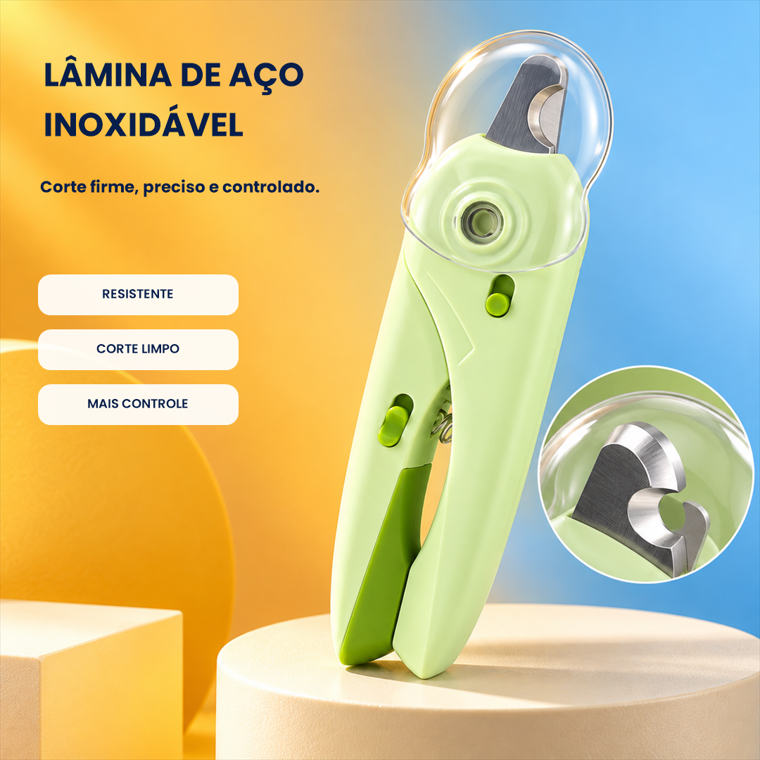 Cortador de Unhas com Luz Led para pets