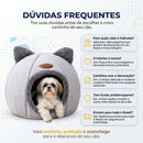 Cama Iglu para Cães - Macia e Agonchegante