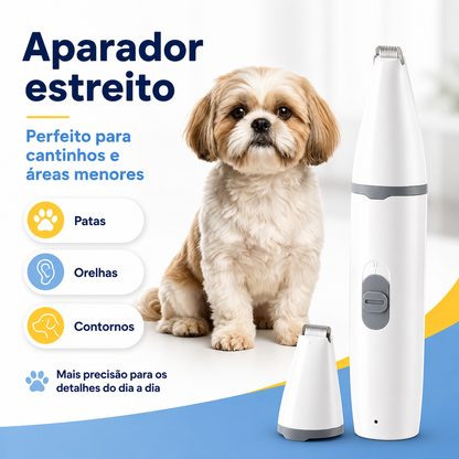 Aparador de Pelos para Cães - 4 em 1