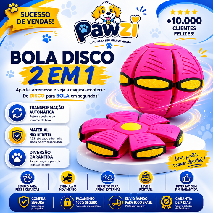 Bola Disco - 2 em 1🔥