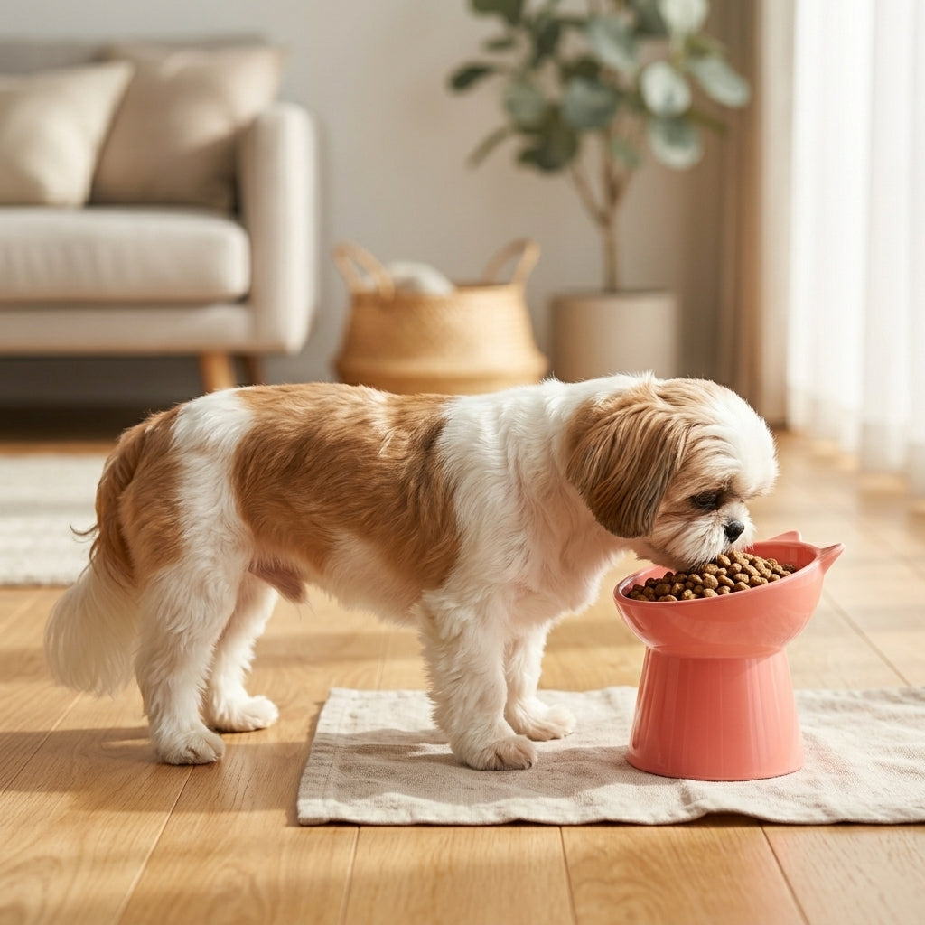 Comedouro Elevado Para Pets